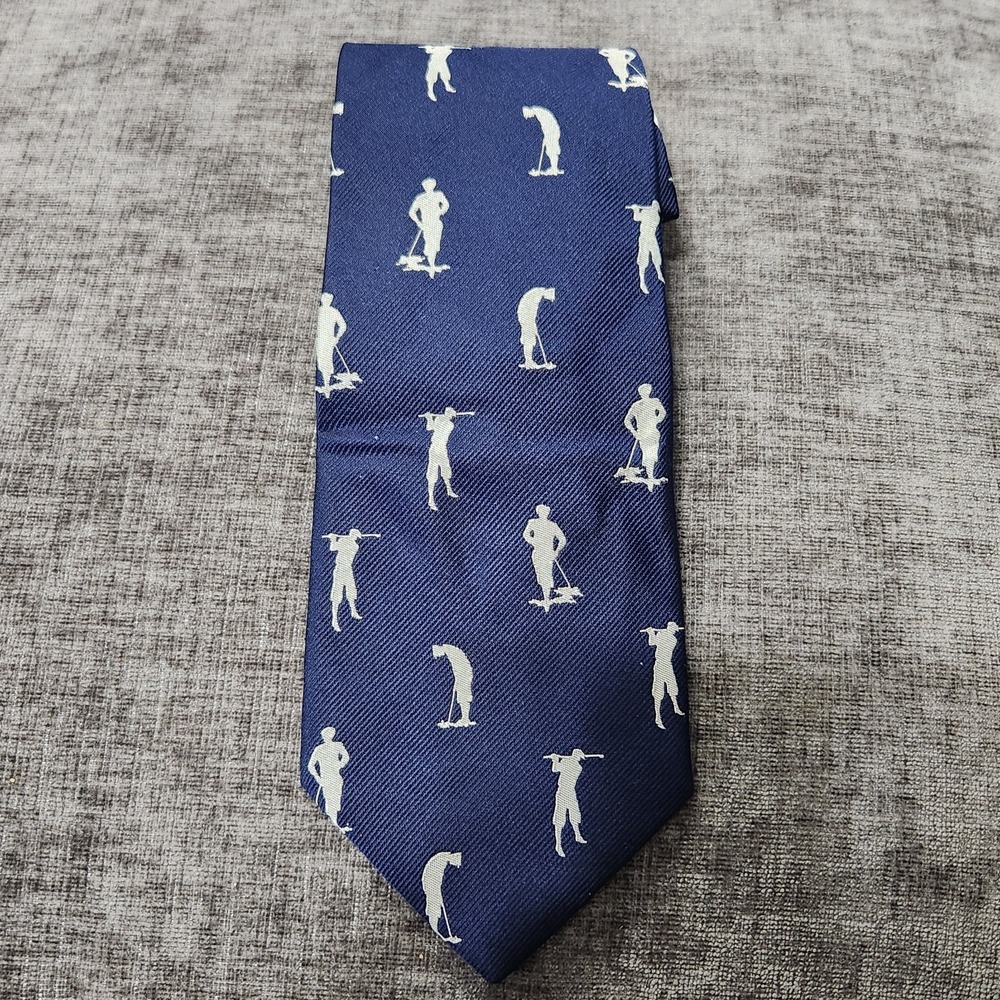 vintage polo ralph lauren golf Silk tie